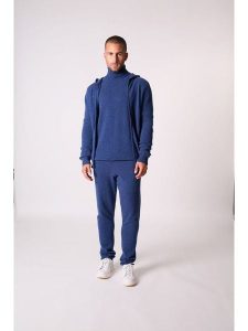 Perfect Cashmere Kaszmirowa bluza "Eldo" w kolorze granatowym rozmiar: M. Niebieskie bluzy Perfect Cashmere, m, bez wzorów, z kaszmiru, bez kaptura. Za 366,35 zł.