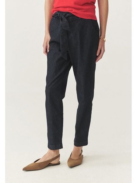 TATUUM Dżinsy - Tapered fit - w kolorze granatowym rozmiar: 44. Niebieskie jeansy Tatuum, bez wzorów, z tkaniny, z podwyższonym stanem. Za 174,43 zł.