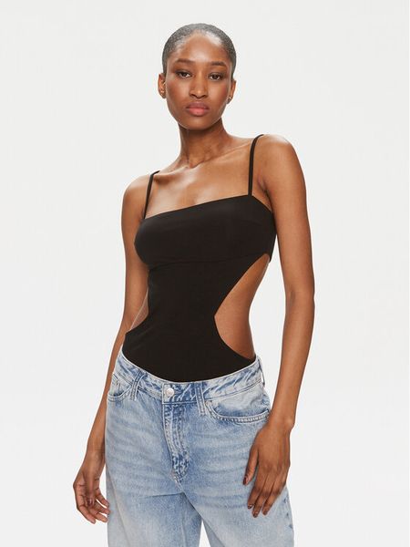 Undress Code Body Reckless 651 Czarny Slim Fit. Czarne body i gorsety Undress Code, bez wzorów, z wiskozy. Za 269,99 zł.