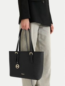 MEXX Torebka CEO-MEXX-X-004-07 Czarny. Czarne torebki klasyczne Mexx, bez wzorów, z materiału, bez dodatków. Za 139,99 zł.