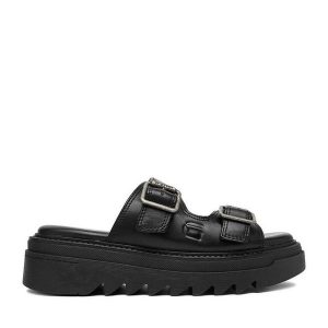 Klapki G-Star Raw. Czarne klapki G-Star Raw, bez wzorów, bez obcasa. Za 249,99 zł.