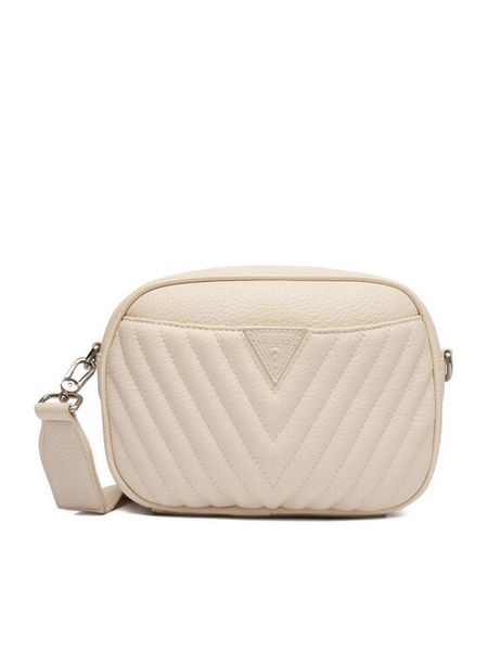 Guess Jeans Torebka CWBEO-GUESS-M-001-09 Écru. Listonoszki Guess Jeans, z aplikacjami, z jeansu, bez dodatków. Za 229,99 zł.