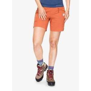 Spodenki turystyczne damskie Mammut Aenergy Light SO Shorts. Czerwone szorty Mammut, bez wzorów, sportowe. Za 289,99 zł.