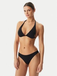 EA7 Emporio Armani Bikini 7W001046 AF20663 UC001 Czarny Regular Fit. Czarne bikini EA7 Emporio Armani, bez wzorów, z syntetyku. Za 332,99 zł.