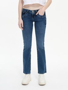 LTB Dżinsy - Bootcut fit - w kolorze granatowym rozmiar: W30/L34. Niebieskie jeansy LTB, z aplikacjami. Za 149,31 zł.