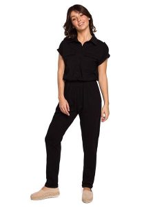 Be Wear Kombinezon w kolorze czarnym rozmiar: XXL. Czarne kombinezony Be Wear, xxl, bez wzorów, bez kołnierzyka, bez ramiączek. Za 228,38 zł.