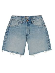 Wrangler Szorty dżinsowe w kolorze błękitnym rozmiar: W30. Niebieskie szorty Wrangler, z aplikacjami, z bawełny. Za 211,45 zł.