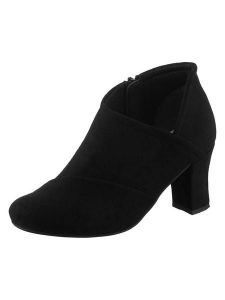 Heine Botki w kolorze czarnym rozmiar: 39. Czarne botki Heine, bez wzorów, bez obcasa, bez zapięcia. Za 104,64 zł.