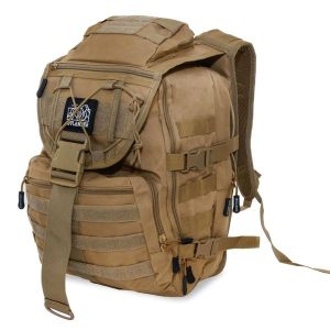 Plecak turystyczny survivalowy OFFLANDER 25l khaki. Brązowe plecaki OFFLANDER. Za 161,76 zł.