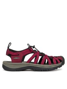 Keen Sandały Whisper 1030554 Różowy. Czerwone buty trekkingowe Keen, z materiału, bez zapięcia. Za 339,99 zł.