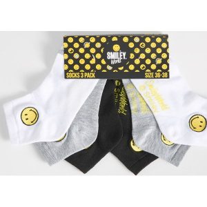 Skarpetki Smiley - Czarny. Skarpetki marki Sinsay. Za 19,99 zł.