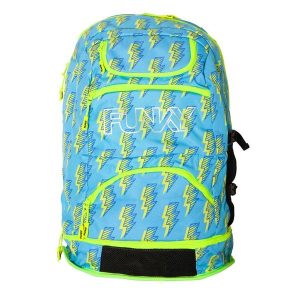 Plecak torba do szkoły na basen siłownię trening Funkita Bolted. Niebieskie plecaki Funkita. Za 279,99 zł.