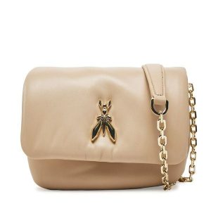 Torebka Patrizia Pepe. Brązowe torebki klasyczne Patrizia Pepe, bez wzorów, bez dodatków. Za 659,99 zł.