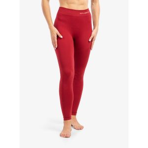 Legginsy termoaktywne damskie Brubeck Extreme Thermo Pant. Czerwone legginsy Brubeck, bez wzorów. Za 156,99 zł.