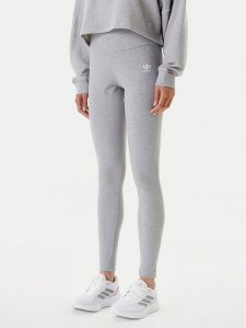 Adidas Legginsy Essentials IY9646 Szary Slim Fit. Szare legginsy ADIDAS, bez wzorów, z bawełny. Za 129,99 zł.