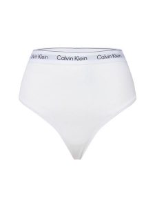 Calvin Klein Stringi Kobiety Bawełna biały, M. Białe stringi Calvin Klein, bez wzorów, z bawełny. Za 169,95 zł.