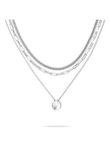 Tamaris Naszyjnik z zawieszką - dł. 50 cm rozmiar: onesize. Szare naszyjniki Tamaris, ze stali. Za 170,47 zł.