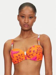 Chantelle Góra od bikini Icon C16VN5 Pomarańczowy. Brązowe bikini Chantelle, bez wzorów, z syntetyku. Za 369,99 zł.