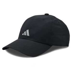 Czapka z daszkiem adidas. Czarne czapki ADIDAS, bez wzorów. Za 69,99 zł.