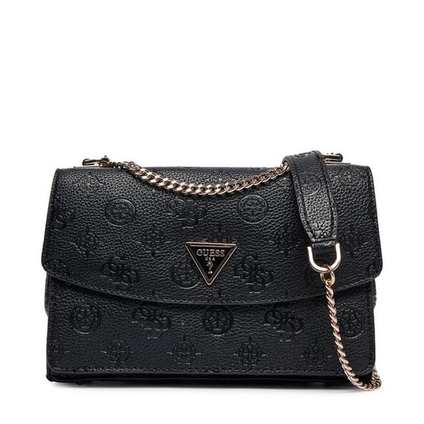 Torebka Guess. Czarne torebki klasyczne Guess, z aplikacjami, bez dodatków. Za 369,99 zł.