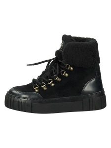 GANT Footwear Skórzane botki zimowe "Snowmont" w kolorze czarnym rozmiar: 39. Czarne botki GANT Footwear, na zimę, bez wzorów, z wełny, bez obcasa, na platformie, bez zapięcia. Za 323,50 zł.