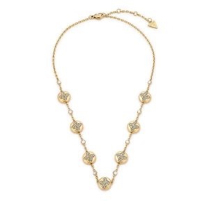 Naszyjnik Guess. Żółte naszyjniki Guess, złote. Za 599,99 zł.