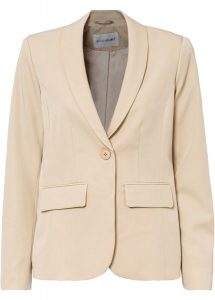 Żakiet. Brązowe marynarki i żakiety bonprix, bez wzorów, eleganckie. Za 159,99 zł.
