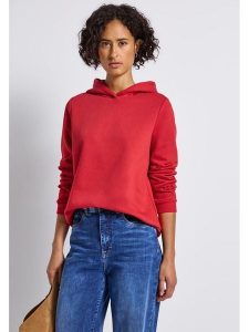 Cecil Bluza w kolorze czerwonym rozmiar: 36. Czerwone bluzy Cecil, bez wzorów, z kapturem. Za 154,07 zł.