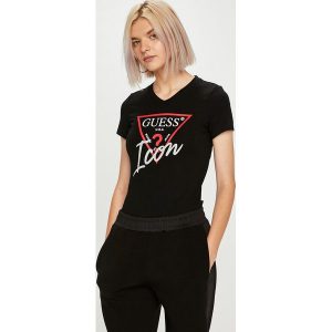 Guess Jeans - Top. T-shirty marki Guess Jeans. W wyprzedaży za 99,90 zł.
