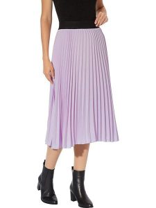 Heine Spódnica w kolorze fioletowym rozmiar: 46. Różowe spódnice Heine, bez wzorów, midi. Za 65,23 zł.