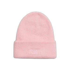 Kapelusz damski Superdry. Czerwone kapelusze Superdry, bez wzorów, z dzianiny, klasyczne. Za 117,55 zł.