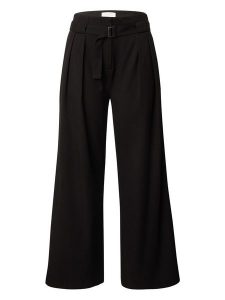 LeGer Spodnie "Viveka" w kolorze czarnym rozmiar: 34. Czarne spodnie z wysokim stanem LeGer, bez wzorów, z materiału, z podwyższonym stanem. Za 179,22 zł.