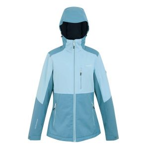 Kurtka Wodoodporna Damska Ocieplana Kelora. Niebieskie kurtki Regatta, xs, bez wzorów, bez kaptura. Za 172,99 zł.