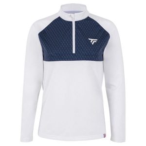 Bluza damska Tecnifibre Thermo Pro. Białe bluzy TECNIFIBRE, bez wzorów, bez kaptura. Za 349,00 zł.