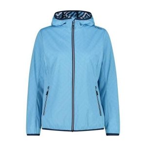 Kurtka przeciwdeszczowa damska z kapturem CMP. Niebieskie kurtki CMP, xl, bez wzorów, z kapturem. Za 382,50 zł.