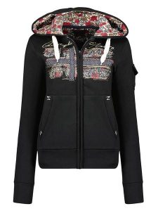 Geographical Norway Bluza "Fabeaute" w kolorze czarnym rozmiar: S. Czarne bluzy Geographical Norway, s, bez wzorów, bez kaptura. Za 136,13 zł.