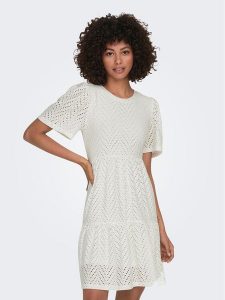 JDY Sukienka letnia Carla 15254680 Biały Regular Fit. Białe kombinezony JDY, na lato, xl, bez wzorów, z syntetyku, bez kołnierzyka, bez ramiączek. Za 109,99 zł.