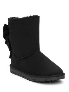 ISLAND BOOT Botki zimowe "Bowie" w kolorze czarnym rozmiar: 38. Czarne botki Island Boot, na zimę, bez wzorów, z materiału, bez obcasa, bez zapięcia. Za 157,47 zł.