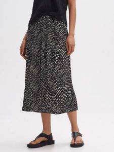 OPUS Spódnica w kolorze czarnym rozmiar: 40. Czarne spódnice Opus, na co dzień, bez wzorów, midi. Za 165,99 zł.