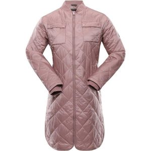 Elegancka kurtka zimowa Nax Lozera dla kobiet. Fioletowe kurtki BANAX, na zimę, bez wzorów, bez kaptura. Za 338,99 zł.