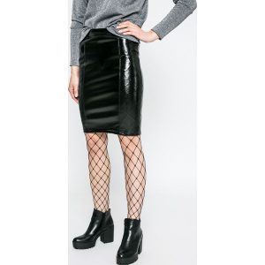 Only - Spódnica 15144427. Szare spódnice marki ONLY, z materiału. W wyprzedaży za 69,90 zł.