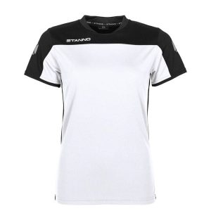 Damski jersey Stanno Pride. Białe koszulki sportowe STANNO, bez wzorów, z jersey, bez ramiączek. Za 172,50 zł.