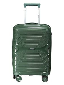 Geographical Norway Walizka "Silkovette" w kolorze ciemnozielonym - 34 x 53 x 21 cm rozmiar: onesize. Zielone walizki Geographical Norway, bez wzorów, z materiału. Za 130,99 zł.