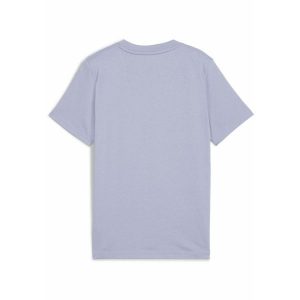 Młodzieżowa koszulka ESS z logo No. 1 PUMA Cool Weather Blue. Niebieskia bluzki Puma, m, bez wzorów, z bawełny, klasyczne, bez kołnierzyka, bez ramiączek. Za 79,00 zł.