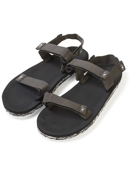 O'Neill Sandały "Camorro" w kolorze szarym rozmiar: 43. Szare sandały O'Neill, bez wzorów, z otwartym noskiem, bez obcasa, bez zapięcia. Za 96,95 zł.