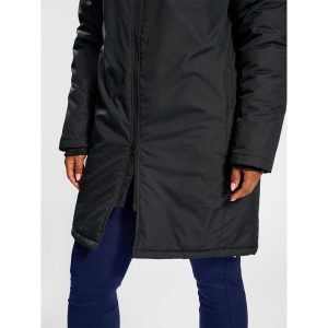 Kurtka parka HML CORE XK BENCH JACKET. Czarne kurtki Hummel, xl, bez wzorów, bez kaptura. W wyprzedaży za 314,00 zł.