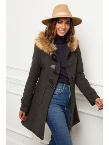 L'armoire de Suzette Kurtka w kolorze antracytowym rozmiar: 42. Czarne kurtki L'armoire de Suzette, l, bez wzorów, bez kaptura. Za 130,99 zł.