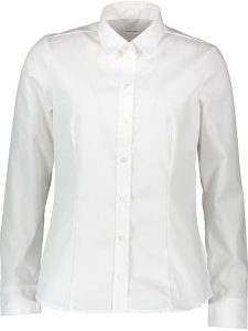 Seidensticker Koszula w kolorze białym rozmiar: 38. Białe koszule Seidensticker, bez wzorów, z bawełny, bez kołnierzyka, bez ramiączek. Za 130,50 zł.