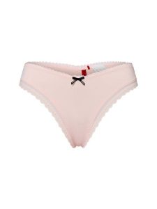 HUGO Stringi - Stringi Unique Kobiety różowy, XL. Czerwone stringi Hugo, bez wzorów, z materiału. Za 139,95 zł.