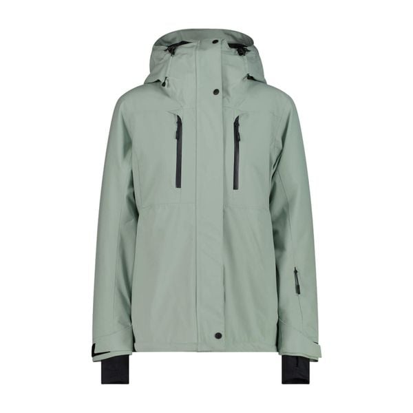 Kurtka narciarska damska CMP 34W3926. Czarne kurtki CMP, na zimę, bez wzorów, bez kaptura, narciarskie. Za 559,99 zł.